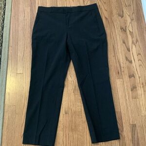 Banana Republic Black Italian Wool Trousers 6P Like New